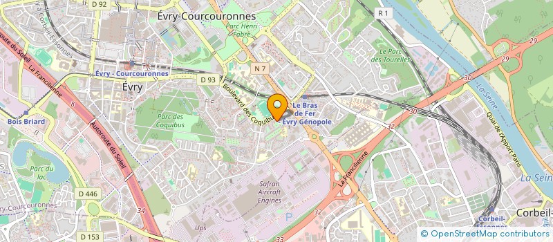 localisation de l'entreprise TSALACH  EVRY-COURCOURONNES