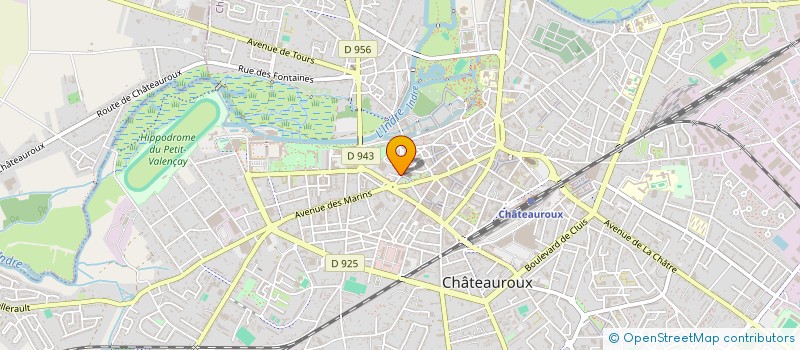 localisation de l'entreprise TSAMINA-TIERI-DANSE à CHATEAUROUX