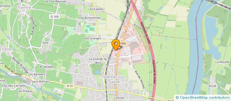 localisation de l'entreprise TSANG LY  CRECHES-SUR-SAONE