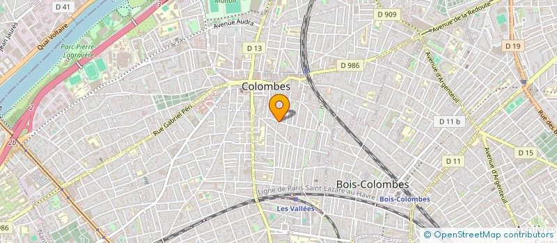 localisation de l'entreprise TSAR à COLOMBES