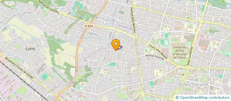 localisation de l'entreprise TSAR IMMO  BILLERE