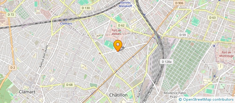 localisation de l'entreprise TSARA JESUS MINISTRIES  CHATILLON