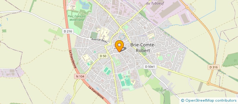 localisation de l'entreprise TSARA SERVICES à BRIE-COMTE-ROBERT