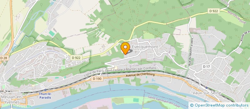 localisation de l'entreprise TSARAMANGA CONSULTING  EVECQUEMONT