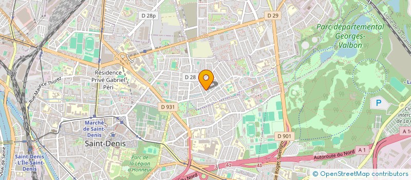 localisation de l'entreprise TSARAZARA à SAINT-DENIS