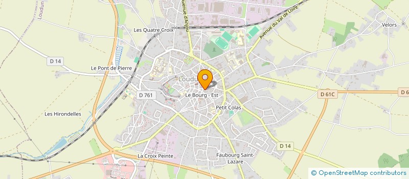 localisation de l'entreprise TSARINE  POITIERS