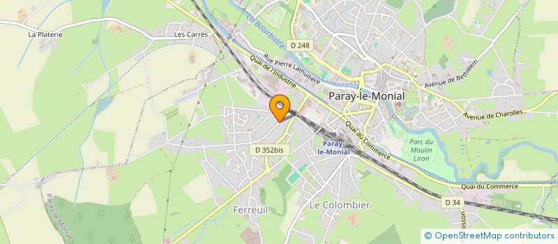 localisation de l'entreprise TSAROL  PARAY-LE-MONIAL