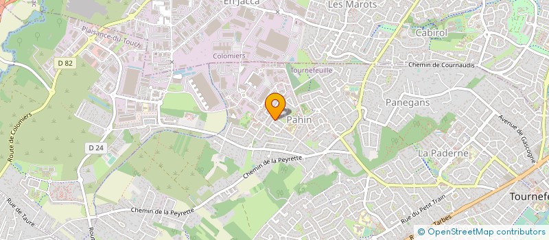 localisation de l'entreprise TSB à TOURNEFEUILLE