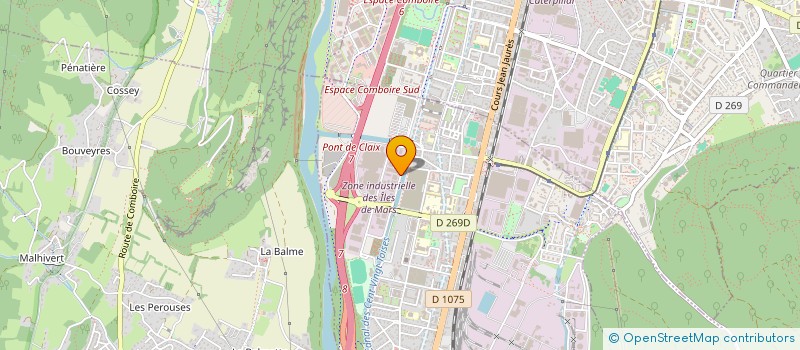 localisation de l'entreprise TSB  LE PONT-DE-CLAIX