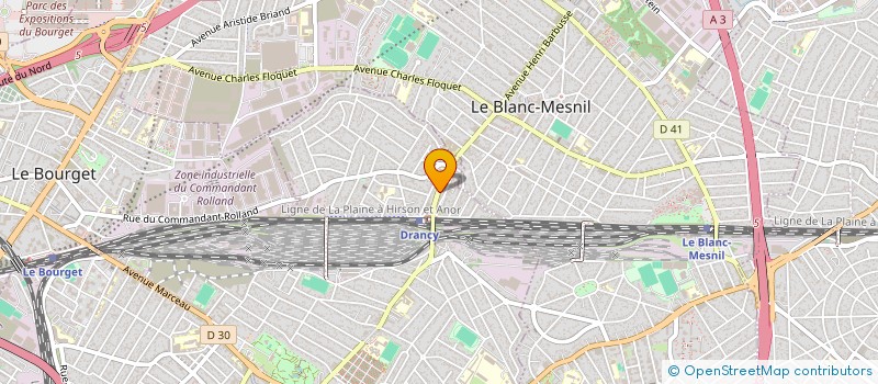 localisation de l'entreprise TSB BATIMENT  DRANCY