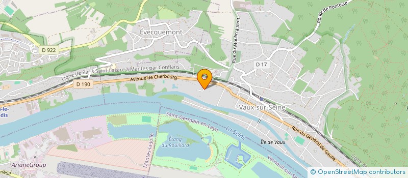 localisation de l'entreprise TSB CONSULTING  VAUX-SUR-SEINE