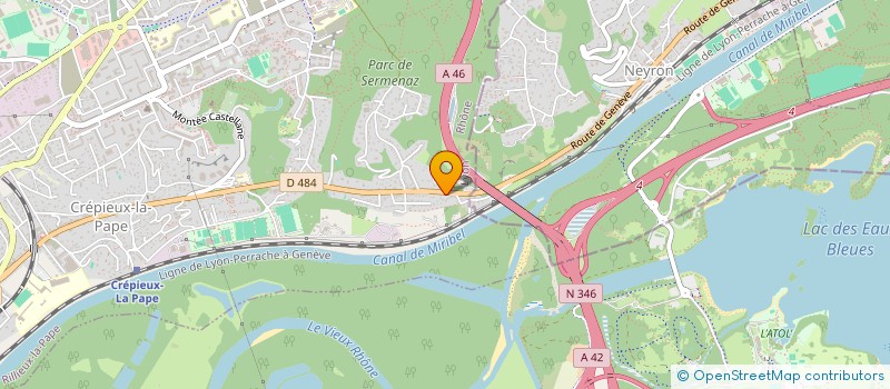 localisation de l'entreprise TSBCONSEIL  RILLIEUX-LA-PAPE