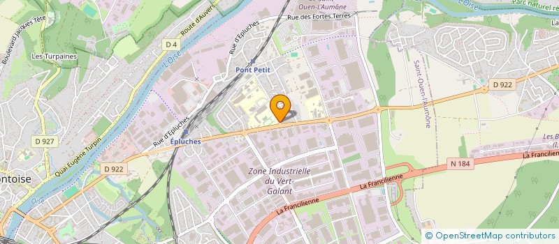 localisation de l'entreprise TSBK 2  SAINT-OUEN-L'AUMONE