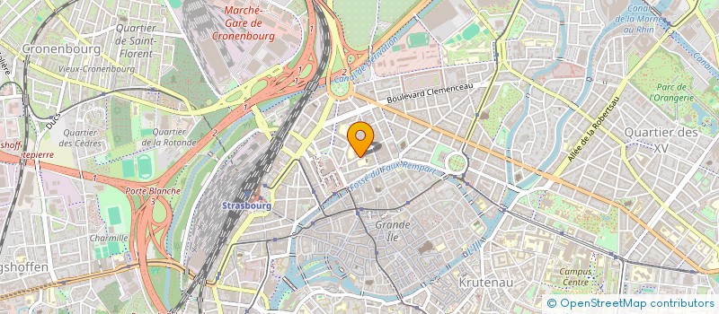 localisation de l'entreprise TSC à STRASBOURG
