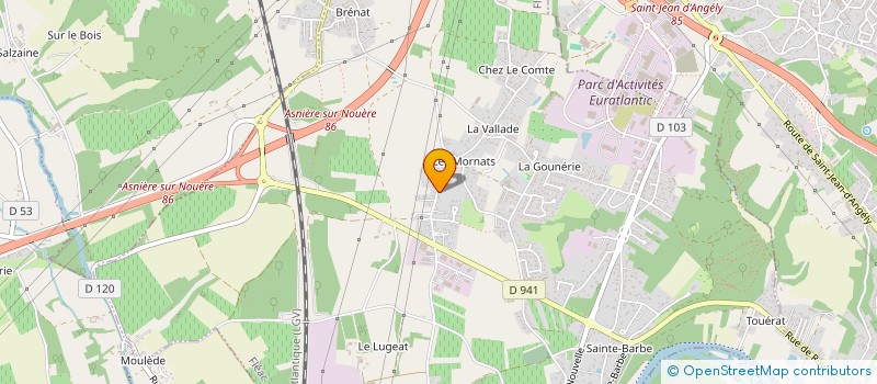 localisation de l'entreprise TSC à FLEAC