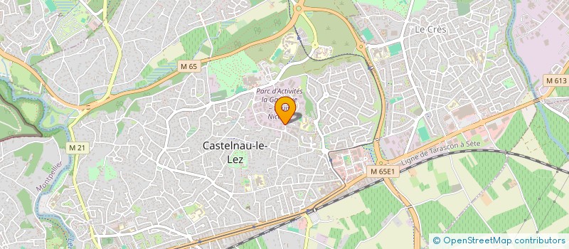 localisation de l'entreprise TSC à CASTELNAU-LE-LEZ