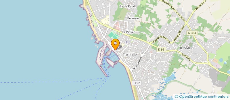 localisation de l'entreprise TSC  LA TURBALLE