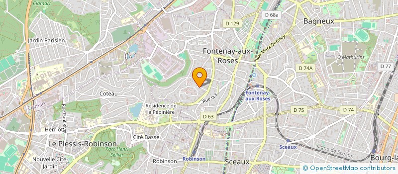 localisation de l'entreprise TSCC à FONTENAY-AUX-ROSES