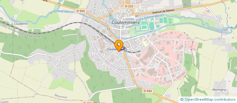 localisation de l'entreprise TSCP à COULOMMIERS