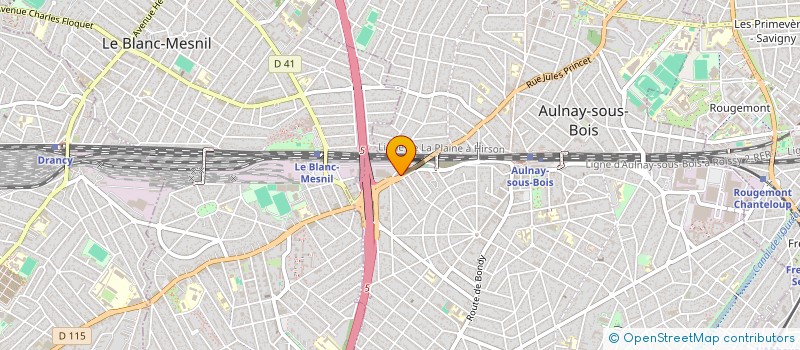 localisation de l'entreprise TSD à AULNAY-SOUS-BOIS