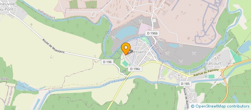 localisation de l'entreprise TSD à LANEUVILLE-AU-PONT