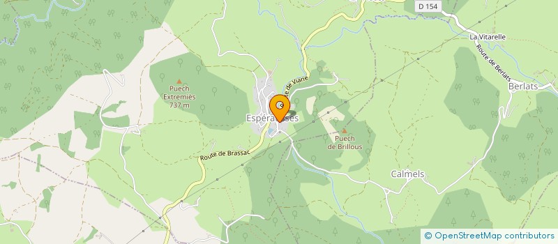 localisation de l'entreprise TSD SERVICES  ESPERAUSSES