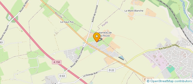 localisation de l'entreprise TSDS IMMO  BOUVILLE