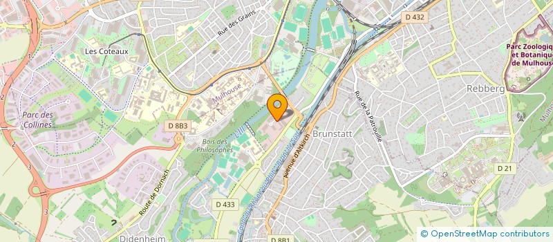 localisation de l'entreprise TSE  BRUNSTATT-DIDENHEIM