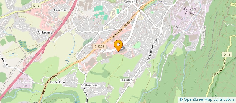localisation de l'entreprise TSE BUREAUTIQUE à ANNECY