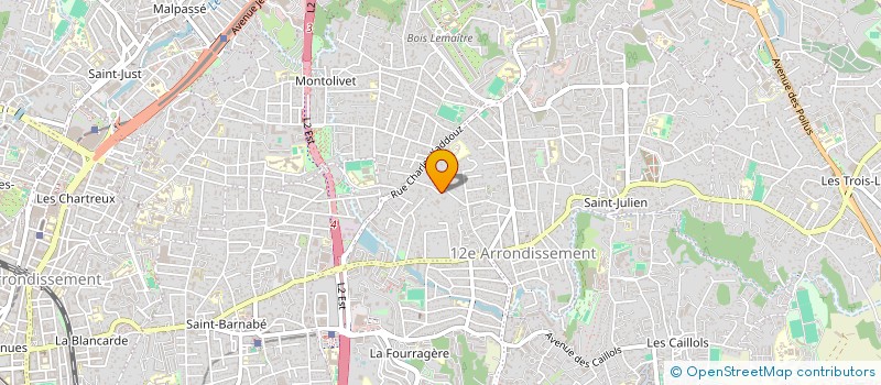 localisation de l'entreprise TSEDAKHA-RERHEM à MARSEILLE 12EME