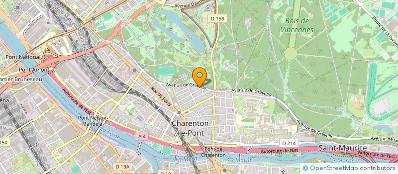 localisation de l'entreprise TSEDEK FINANCE  CHARENTON-LE-PONT