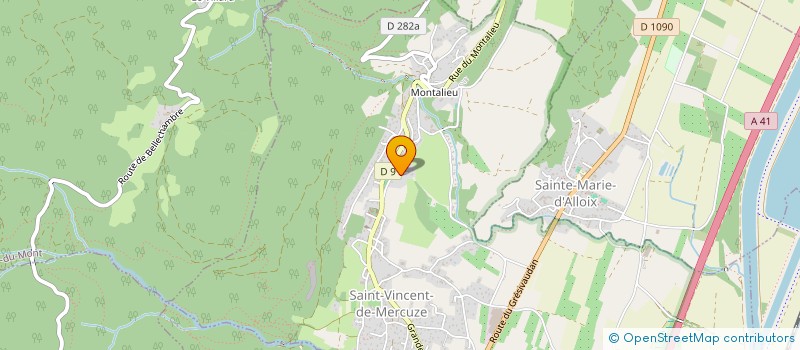 localisation de l'entreprise TSEHPELAMBLIN  SAINT-VINCENT-DE-MERCUZE