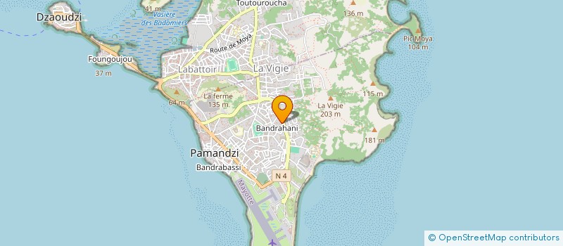 localisation de l'entreprise TSESSO NALADA à PAMANDZI