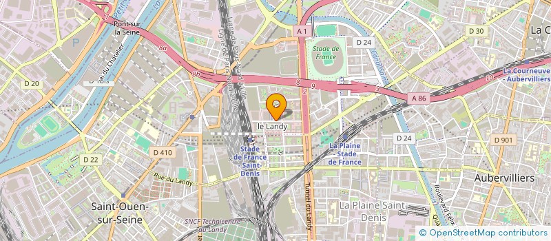 localisation de l'entreprise TSF  SAINT-DENIS