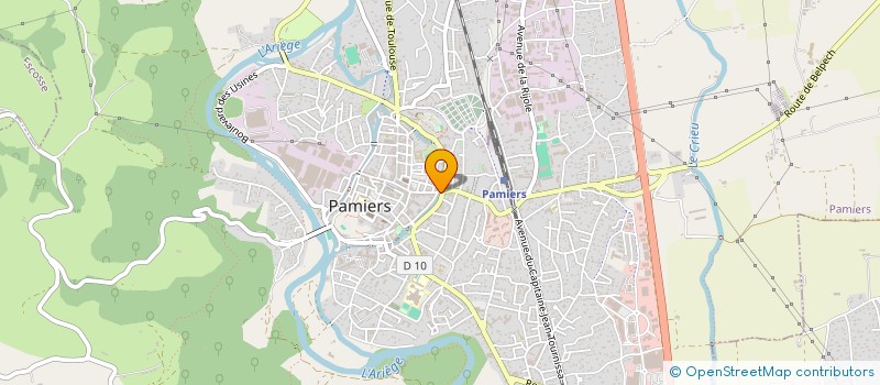 localisation de l'entreprise TSF à PAMIERS