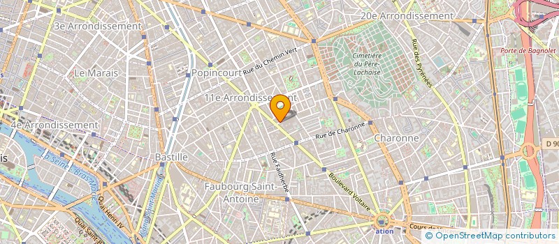 localisation de l'entreprise TSF DIFFUSION  PARIS