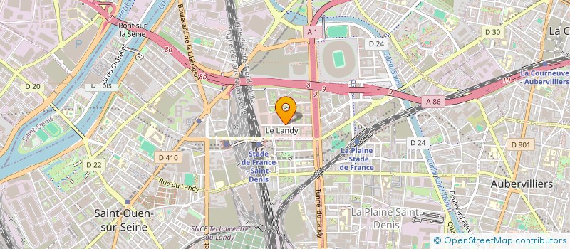localisation de l'entreprise TSF GROUP à SAINT-DENIS