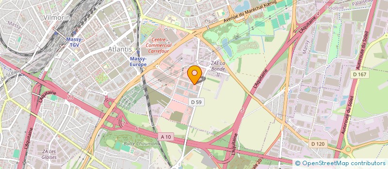 localisation de l'entreprise TSFL  PONTOISE