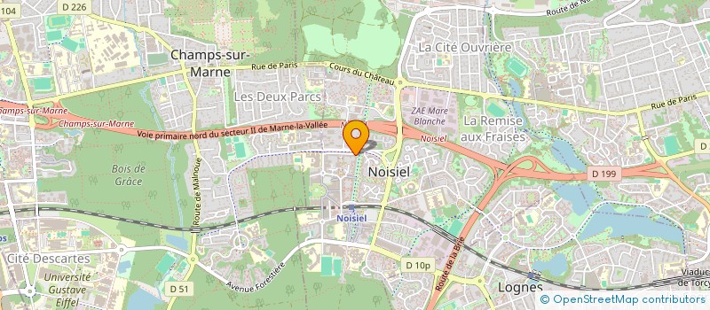 localisation de l'entreprise TSFM  NOISIEL