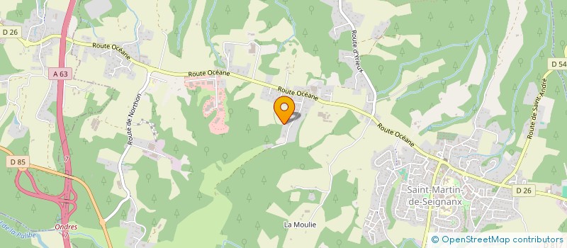 localisation de l'entreprise TSFR  SAINT-MARTIN-DE-SEIGNANX