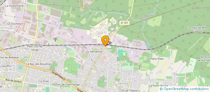 localisation de l'entreprise TSH SARL à FLEURY-LES-AUBRAIS