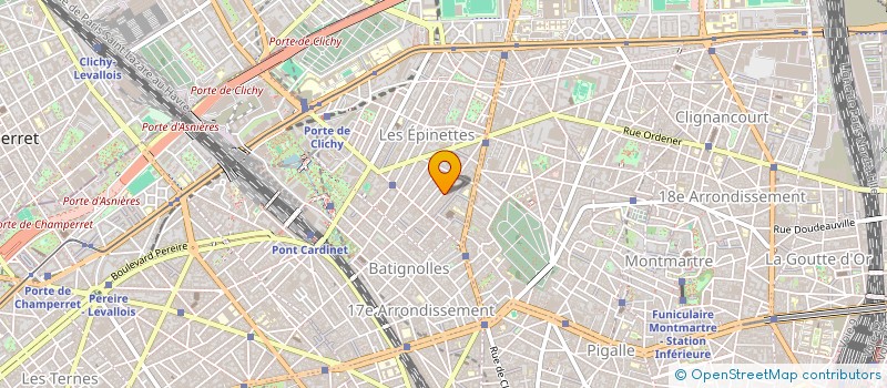 localisation de l'entreprise TSHELA SERVICES à PARIS