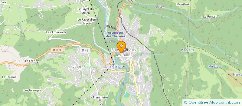 localisation de l'entreprise TSHUPIMMO  SAINT-GERVAIS-LES-BAINS