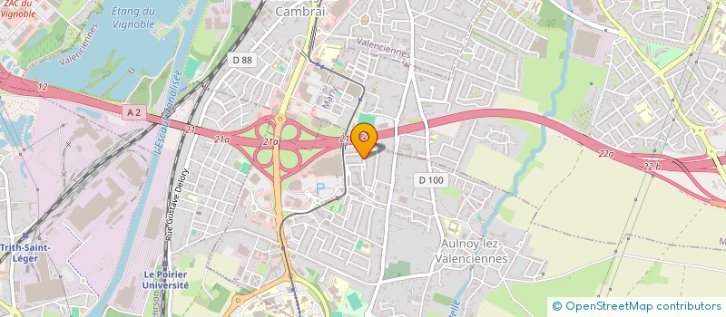 localisation de l'entreprise TSI  AULNOY-LEZ-VALENCIENNES