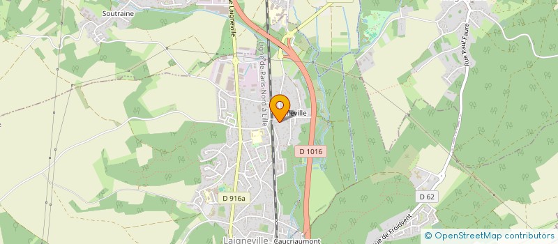 localisation de l'entreprise TSI  LAIGNEVILLE