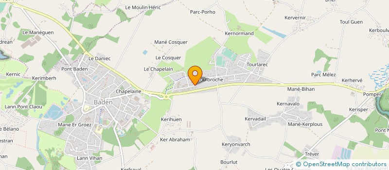 localisation de l'entreprise TSI MAQUAIRE  BADEN