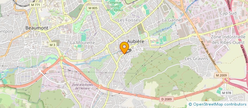 localisation de l'entreprise TSI MEDICAL  AUBIERE