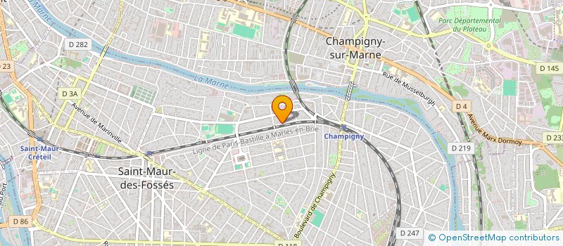 localisation de l'entreprise TSI-NA-PAH à SAINT-MAUR-DES-FOSSES