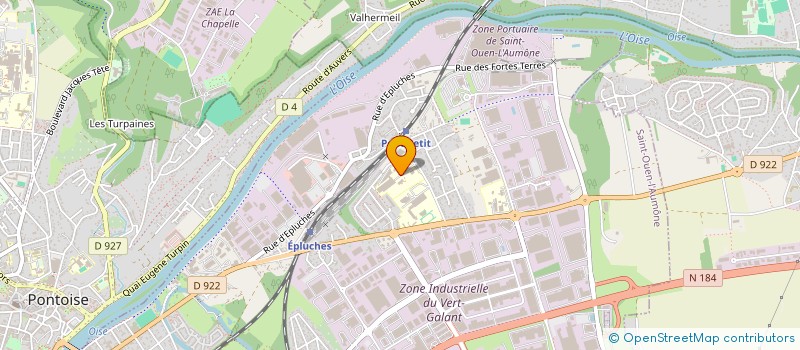 localisation de l'entreprise TSI S.O.A.  SAINT-OUEN-L'AUMONE