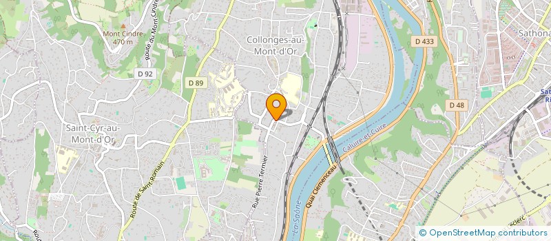 localisation de l'entreprise TSI TRIDON SERVICE INTERNATIONAL  COLLONGES-AU-MONT-D'OR